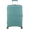 American Tourister Trolley medio realizzato in polipropilene, leggero e resistente con chiusura fissa con combinazione a 3 cifre con funzione TSA. Dispone di 4 ruote pivotanti, maniglia superiore, div
