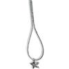 Generic Collana Girocollo magnetica con ciondolo (Argentata con stella)