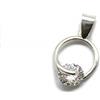 Empress Jewelry Ciondolo in argento 925 con cubic zirconia 7.5mm PE001308