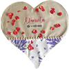 Fatto da Mani Tovaglietta San Valentino Spotify regalo San Valentino Tovaglietta cuore personalizzata tovaglietta musicale