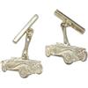 Cozzi Gioielli Auto d' Epoca : Gemelli in Argento 925 - Automobile - Macchina