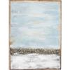 Kare Design dipinto olio su tela Abstract Horizon,blu/beige, colori naturali/neutri, stile scandi, moderno, 120x90x4cm