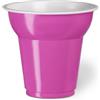 Generico 500 Bicchieri plastica CAFFE' da 70 cc | VARI COLORI | bicchierini da caffè 70ML bicchieri caffè colorati MADE IN ITALY (Fucsia)