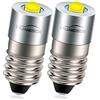 Ruiandsion Lampadina LED E10 per torcia, 6-24 V, 6 V, 9 V, 12 V, 18 V, 19,2 V, 24 V, per fari, torce, luci da lavoro, non polarità (confezione da 2)