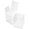 C.X.Y. 50pz Scatola PVC trasparente VARIA MISURA Portaconfetti Bomboniera Confezione Vetrina Regalo (8 * 8 * 12cm)