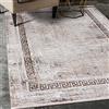Mazovia Tappeto Salotto Vintage Orientale Pelo Corto - Classico Tappeti Soggiorno Originali - Tappeti Camera da Letto - Tappeto con Frange - Tappeti Salotto Beige 300x400cm