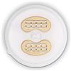 Pastidea - Trafila in bronzo e POM Griglia Mattone compatibile con Philips Pasta Maker Avance e Serie 7000
