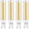 EIMOPE Lampadine G9 LED Dimmerabile, 15W Equivalenti a 100W 130w alogene Lampadine, Luce Bianca Calda 3000K, 1500lm, per Armadi, Applique da Cucina, Plafoniere, Lampade da Tavolo, Luci da Accento, 4 Pezzi