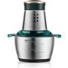 IDIDOS Tritacarne da cucina, frullatori per carne, Tritatutto da Cucina 1000W, Ciotola in Acciaio Inossidabile da 2 Litri, Tritacarne a 4 Lame a Due Livelli, Frusta Elettrica for Tagliapatate Frutta Verdura,