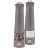 BerlingerHaus Berlinger Haus Set di 2 macinapepe elettrico per sale e pepe, collezione tortora, elegante, preciso e versatile