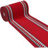 emmevi Tappeto Cucina Antiscivolo Corsia Bordata Ingresso Scala Lavabile Mod.ALEXA Dis.A 50X110 BORDEAUX