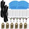 Drhomeam Parti di ricambio Per Aonus I8 Per Honiture Per Q6 SE Accessori Aspirapolvere Spazzola Laterale Principale Sacchetti Della Polvere Filtri E Mop Panni Set