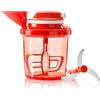 Tupperware Chef Extra-Chef Supersonic - Tritatutto da 1,35 l, colore: Rosso