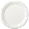 GRADISCO - Set da Tavola ecologici in bagassa usa e getta - Piatti Rotondi in polpa di cellulosa di colore bianco - Piatti da Tavola monouso resistenti ideali per la pizza (200, Ø32)