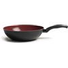 CLASSE ITALY, Linea TUSCANY, Wok cm 30 - Antiaderente naturale a 5 strati, alta resistenza, senza PTFE, PFOA, PIOMBO, CADMIO, per Induzione e Fiamma