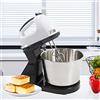 Lilyeriy Frullatore elettrico da 100 W, miscelatore a 7 velocità, per cottura con ciotola in acciaio inox