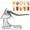 HERCHR Spremiagrumi a Manovella, Spremiagrumi Manuale Frutta Limone Arancia Pressa Accessori da Cucina Alluminio