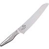 KAI Seki Magoroku Shoso coltello da pane lunghezza lama 21,0 cm - Acciaio inox 5CR15MoV 56 (±1) HRC - Affilatura convessa - Manico in acciaio inox 18-8 con motivo a rombi - Lama seghettata