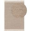 benuta Pure Tappeto Lana Kim - Beige 120x170 cm - Cotone - Rettangolare & Stile: Per camere da letto, sale da pranzo, soggiorni, corridoi o degli ospiti - facile da pulire