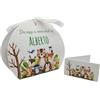 PV Grafik® 16PZ Scatola Portaconfetti Personalizzata, Scatole Bomboniere Maschio, Bimbo, Bimba, Bambina, Scatoline Bomboniera Nascita Battesimo Compleanno, Porta Confetti Per Confettate (Tunna58)