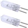 UGEFKMQ Lampadine Alogene G5.3 24 Volt 35W Lampade Alogene G5.3 24V 50 Watt GU5.3 base a doppio ago per Illuminazione Domestica,Accessori Lampada Bianco Caldo 5PC 75W