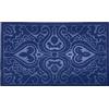 CosìCasa: Zerbino Ingresso Esterno Decorativo | Pratico Tappeto Asciugapassi con Decorazione a Rilievo, Ideale per la Tua Casa | Lo Zerbino Esterno Perfetto l'Ingresso [Rettangolare - 45X75, Blu]