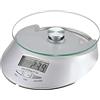 Gicos Bilancia da cucina digitale ripiano in vetro pesata max 5kg utilissimi cucina NZO-750205