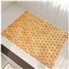 Boracy Tappetino da Bagno Multiuso in Bambù 60x90 cm, Tappetino da Doccia in Legno Grande con Piedini Antiscivolo per Cucina, Camera da Letto, Bagno, WC, Zerbino(60x90cm)