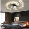 AAOCLO Plafoniere Led Luci Per Camera Da Letto Moderna Creativa Lampadario A Led Con Fuochi D'artificio Lampada Camera Da Letto Soggiorno Sala Da Pranzo(Size:42Heads)