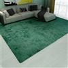 ARUGYTEI Tappeto Interno/Esterno Tappetino per soggiorno camera da letto ingresso Divani Tappeti, Colore puro monocromatico verde smeraldo 120 x 150 cm