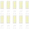 Jiotouhu Lampadina LED G9 9 W, 900 lm, bianco freddo 6000 K, ricambio per lampadina alogena da 50 W-100 W, senza sfarfallio, non dimmerabile, lampadine G9 per lampadari, plafoniere, lampade da parete