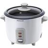 Sencor Cuociriso Premium EasyClean - Rice Cooker Elettrico, funzione Mantieni al caldo senza sorveglianza, Spegnimento Automatico, Perfetto per ogni tipo di riso e Riso Sushi, 0,6L, Bianco - 0600WH