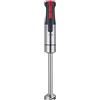 Eva Frullatore a immersione Eva PRO HB9103 - Black & Red Hand Blender - Grigio/Nero/Rosso - Per uso domestico avanzato e semi-professionale - 1000-1200 W - Lama in acciaio inox - Asta XL da 27 cm
