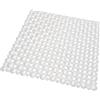 emmevi Tappeto Doccia Vasca Ventose Antiscivolo Tappetino Bagno Pvc Antimuffa Mod.SPERA_PEARLY 53X53 BIANCO