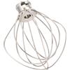 Wiselet K45WW Frusta in filo di acciaio inossidabile per mixer KitchenAid Artisan Series con testa inclinabile, ciotola da 5 litri, frusta a 6 fili adatta per mixer artigianale, resistente, lavabile in