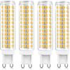 EIMOPE Lampadina G9 LED Dimmerabile, G9 LED Lamp 15W Equivalente a G9 100W 150W Lampada Alogena, Bianco Freddo 6000K, 1500LM, per Applique da Cucina Plafoniere, lluminazione Fascio 360°, Confezione da 4