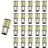 AILEMING Ba15d AC / DC 12-24V 56-2835SMD Lampadina LED Super Luminosa Luci per Barche per Camper(Bianco freddo, 20 Pezzi)