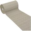 emmevi Tappeto Cucina Tinta Unita Striato Bordato Assorbente Passatoia Casa Antiscivolo 54x190 Cm Beige