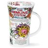 Dunoon Glencoe - Tazza a forma di sistema immunitario, 0,5 l