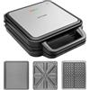 Concept SV3080 Sandwich Maker con piastre di espansione FAMILY 3 in 1 1200 W