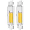 YGFADH Lampadina R7S LED 78mm Dimmerabile 20W - Bianco Naturale 4500K, Sostituisce Alogena 200W/2000LM, AC 220-240V - Confezione Da 2