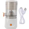 Agatige Spremiagrumi elettrico, spremiagrumi automatico portatile ricaricabile senza fili, piccola macchina per agrumi per lime e limone arancione