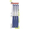 SICIGNANO Kaimano Coltelli da Tavola, Colore Blue Navy, 6 pezzi