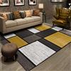 KeletiRug makeups1 Rettangolo Decorativo Tappeti, patchwork giallo cenere nero， Tappeti per bambini, Grandi Tappetini Gioco, Lavabile Materassini Scendiletto, 160 x 230 cm