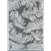 IDMarket - Tappeto esterno Coco Tropical Grigio e Bianco 180 x 280 CM