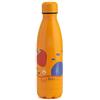 Neavita Twice - 4ever Bottle Bottiglia Thermos in Acciaio Arancio 500ml, 1 Pezzo