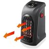 Husqvarna Fast Heater - Stufa con tecnologia termoceramica, 220-240 v, 400 W, Nero (1 x Heatpal)