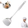Ruileyou Padella Titanio Puro, Padella Titanio y Set di Spatole in Lega di TitanioOpzionalem, Antigraffio, Compatibile con Tutti i Piani Cottura (Spatola (99,7% Titan))