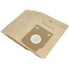 vhbw 10x sacchetto compatibile con Hoover SC 59 Compact, SC 59 Audio, SC 58 Sensotronic aspirapolvere - 28cm x 25cm color sabbia