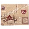 Confezioni Giuliana ® - Tovaglia misto cotone Stile tirolese TIROLO BADIA ROSSO Made in Italy - 140x180
